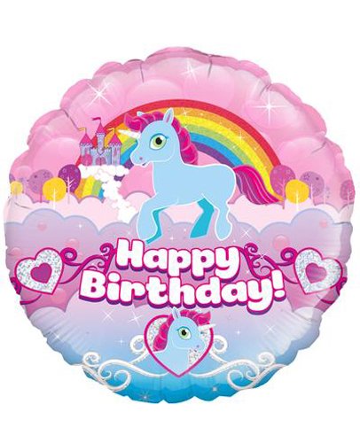 bg228335 Unicorn Rainbow Birthday
