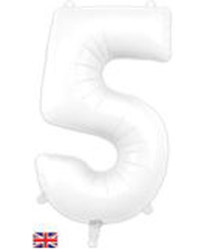 bg604452-Oaktree-34inch-Number-5-Matte-White